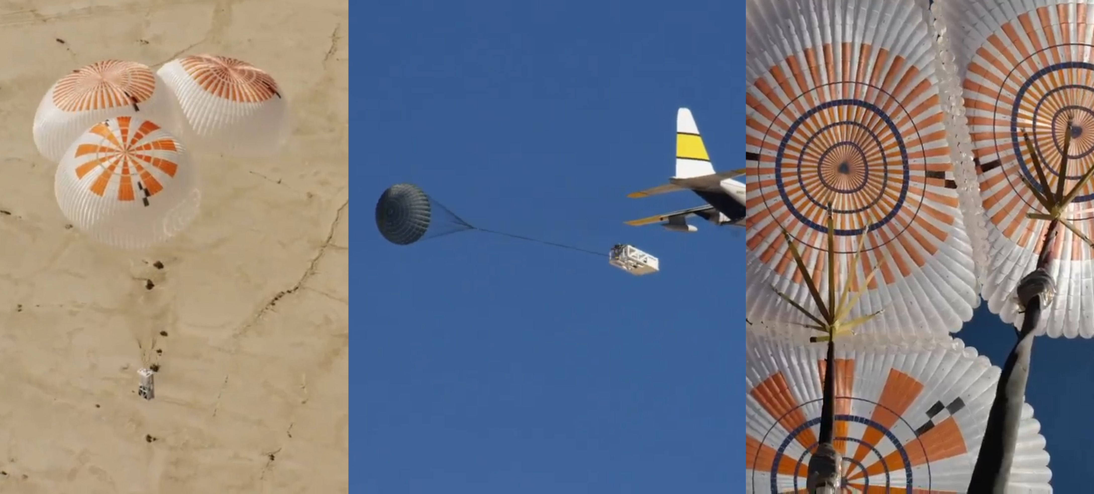 Crew Dragon Mk3 parachute testing Oct 2019 (SpaceX) feature 2