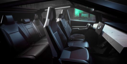 Tesla Cybertruck S Marble Dashboard Is Actually Made From
