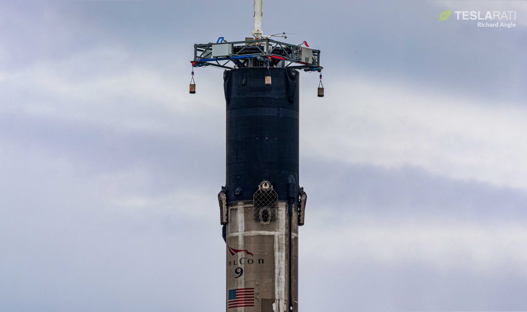 photo of SpaceX Falcon 9 booster returns to port on a drone ship for the first time in six months image