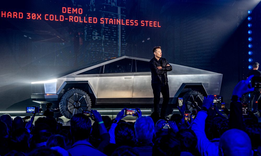 Tesla CEO Elon Musk unveils futuristic Cybertruck in Los Angeles