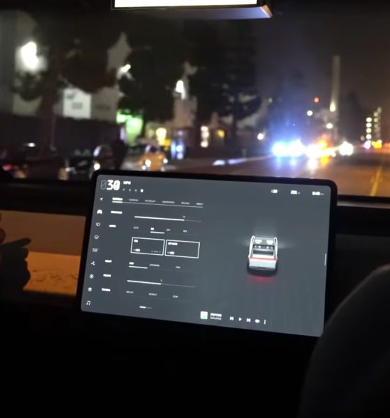 Tesla Cybertruck touchscreen layout (Photo: TESLARATI)