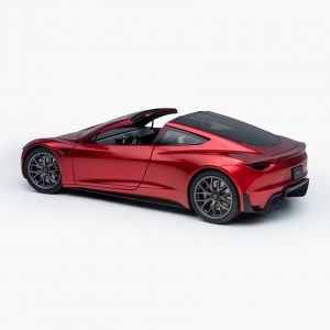 tesla diecast roadster