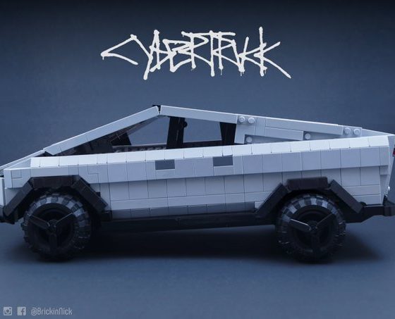 Tesla Cybertruck Lego Ideas