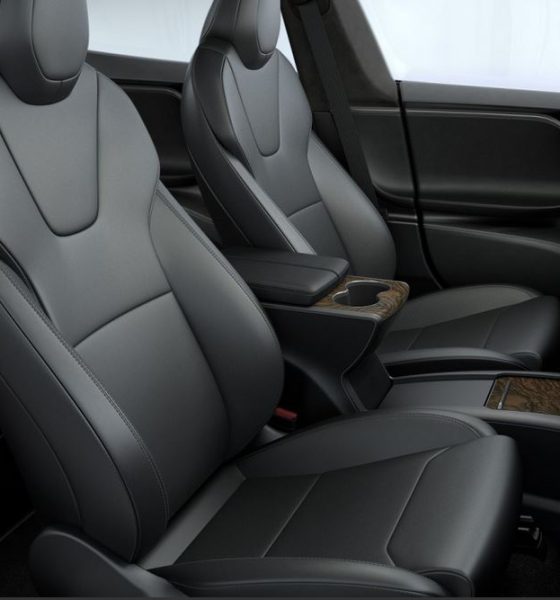 Tesla Model S Updated Front Seats