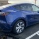Blue Tesla Model Y Performance