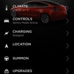 Tesla mobile app upgrades (Credit: Mark Gillund‎ via Tesla Model 3 Facebook Group)
