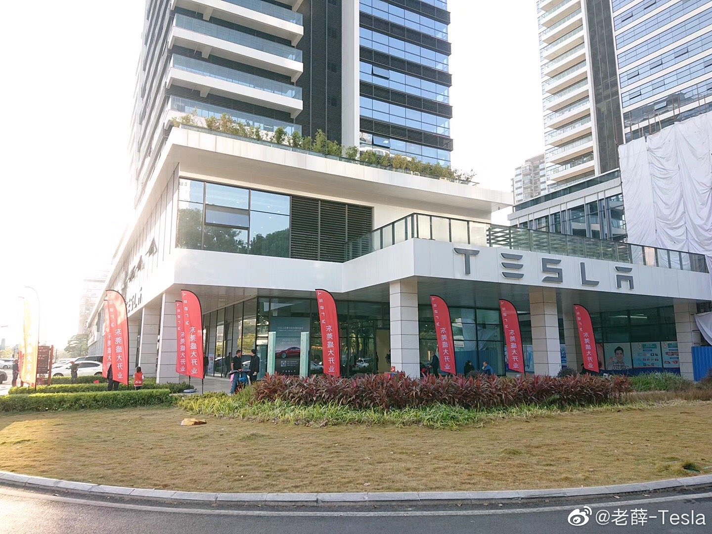 Tesla Service Center in Dongguan Guangzhou, China