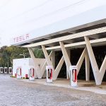 Tesla Model 3 Supercharger V3 in Shanghai, China