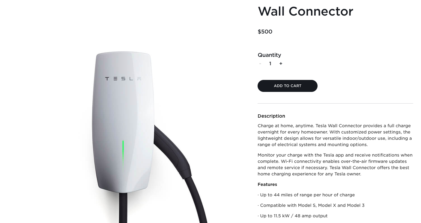 Tesla Gen 3 Wall Connector 