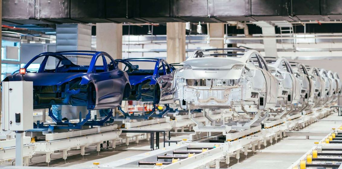 tesla giga shanghai production