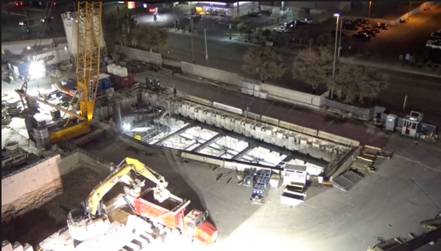 boring company las vegas loop tunnel work