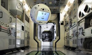 CIMON is designed to help astronauts on the space station. Credit: Airbus