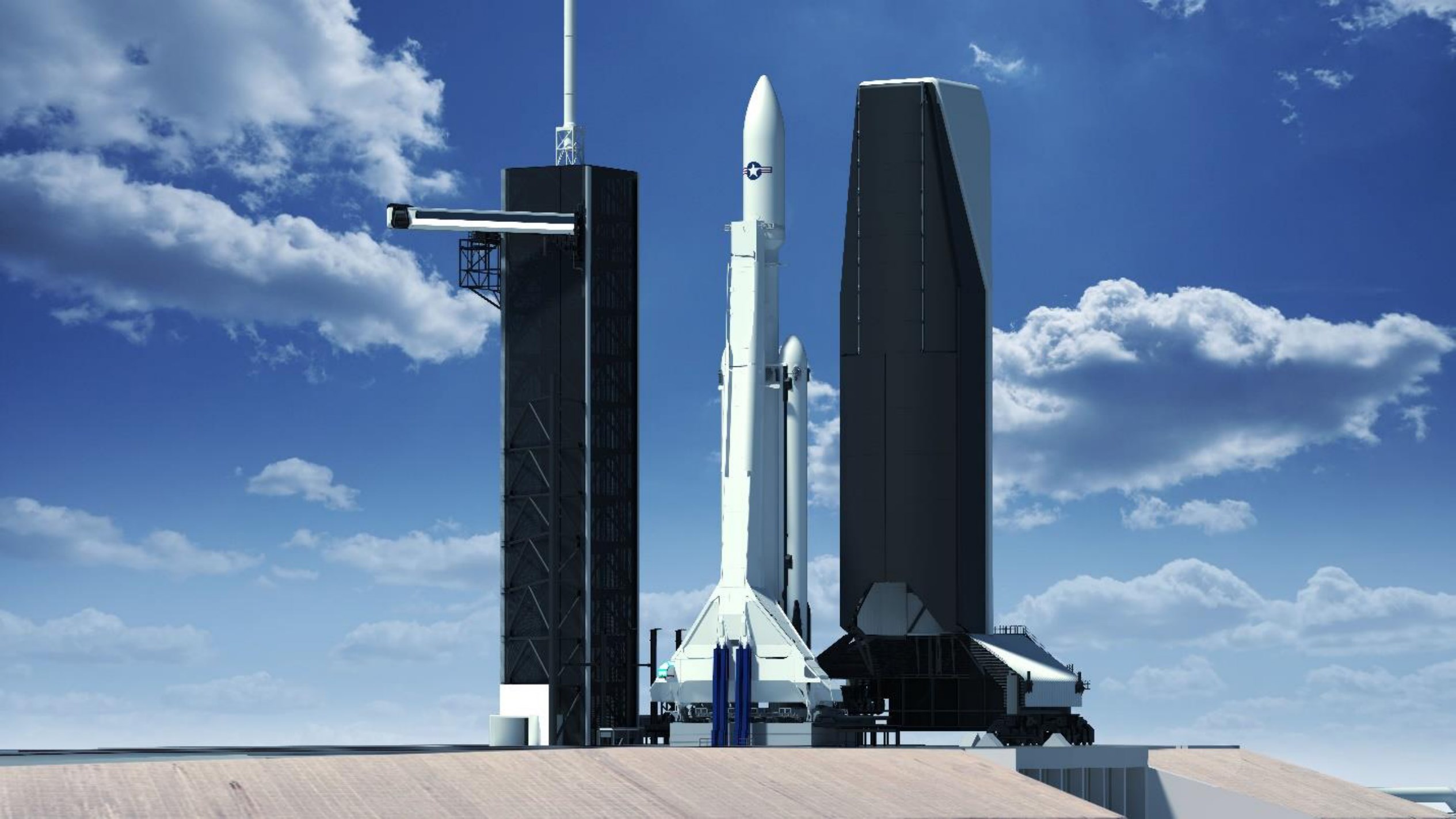 billig Giraf Modernisering SpaceX envisions massive rocket enclosure for military applications