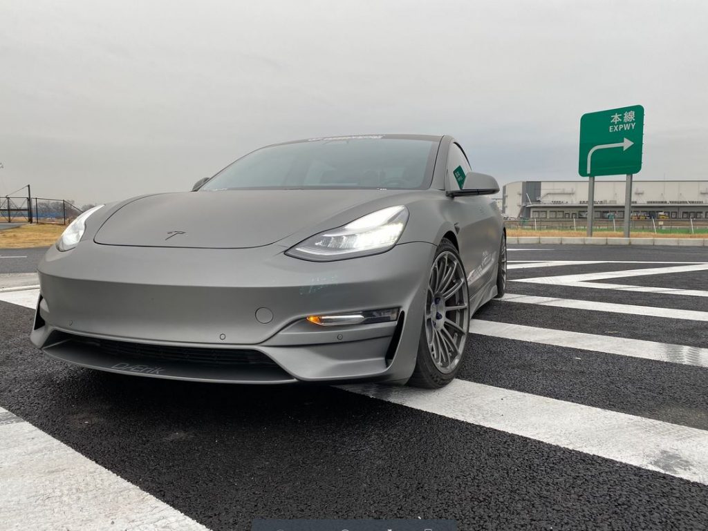 This Heavily Modified Tesla Model 3 Is No Carbon Copy