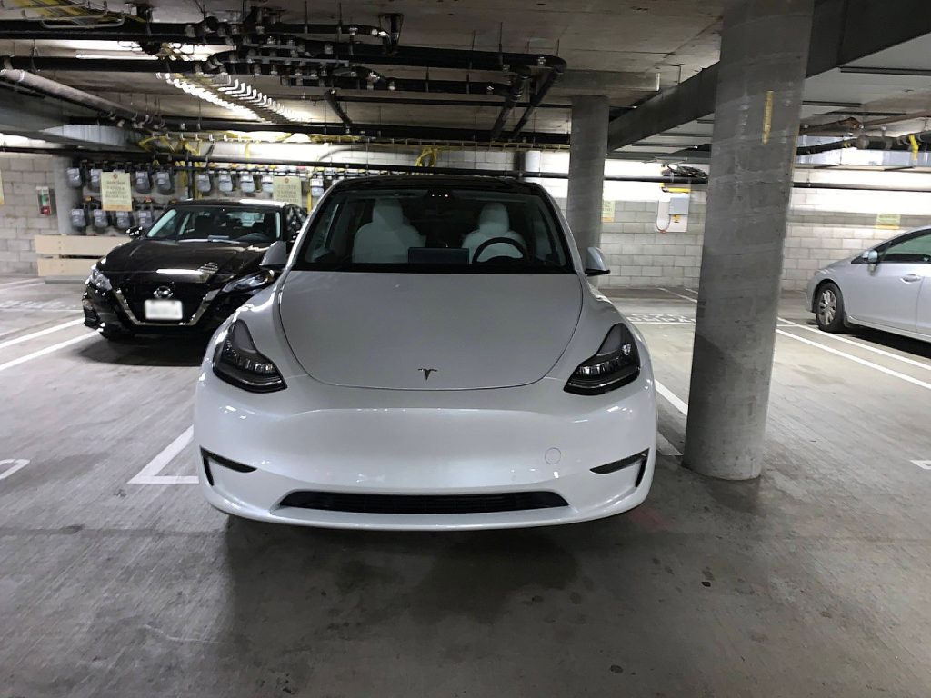 Tesla model y discount interior white