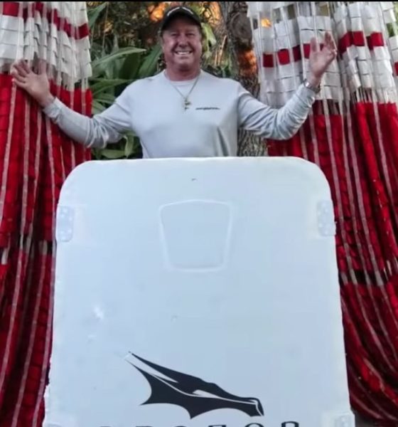 SpaceX Crew Dragon debris captured by fisherman