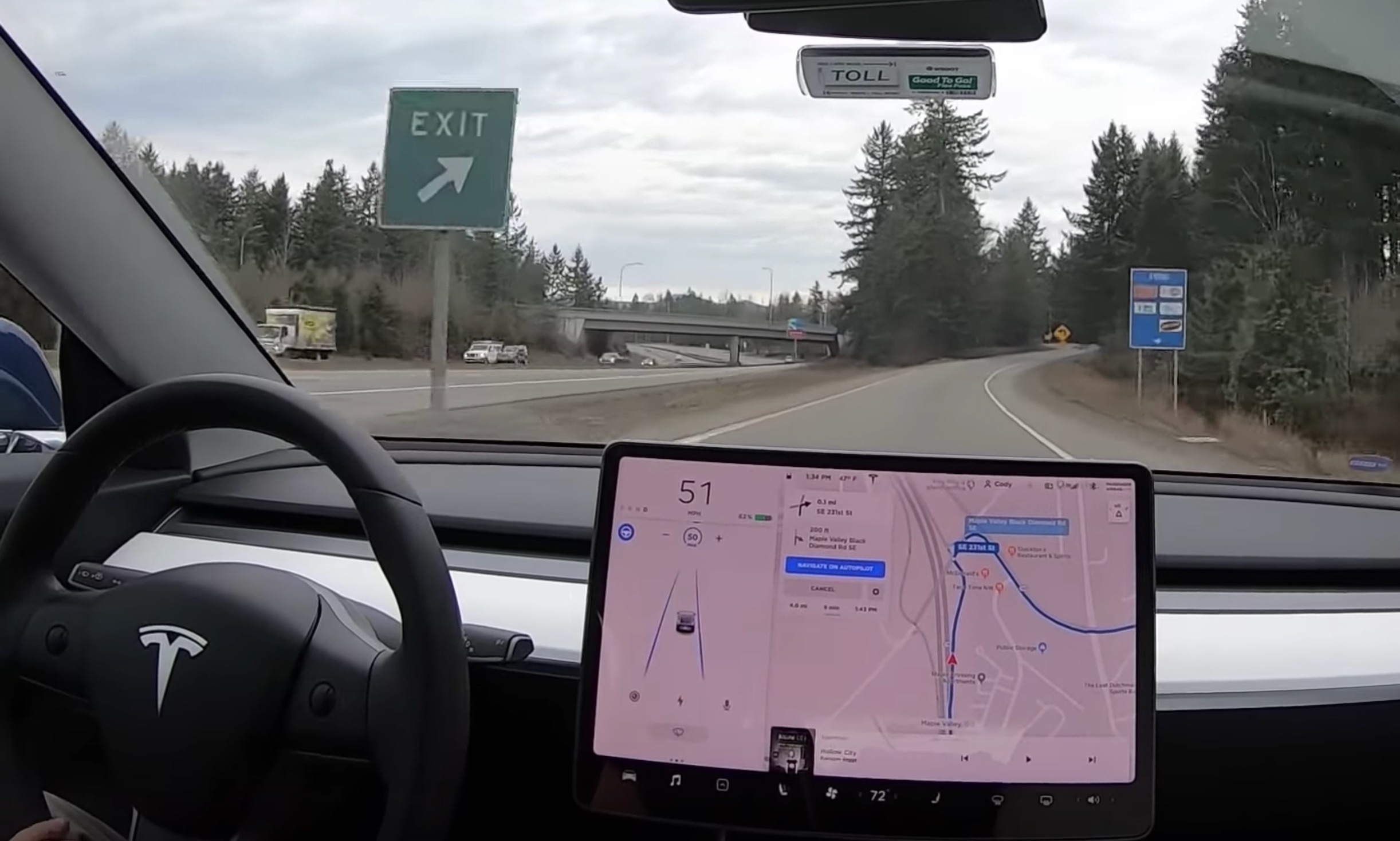 Tesla Model 3 takes a 45-minute joyride on Autopilot with no intervention