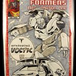 Tesla Model X Transformers Comic (Credit: Artist/Brendan-Cahill, Yoshi)