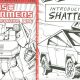 Tesla Cybertruck Transformers Comic (Credit: Artist/Casey Coller, Yoshi)