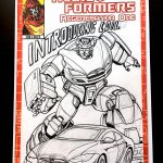 Tesla Model S Transformers Comic