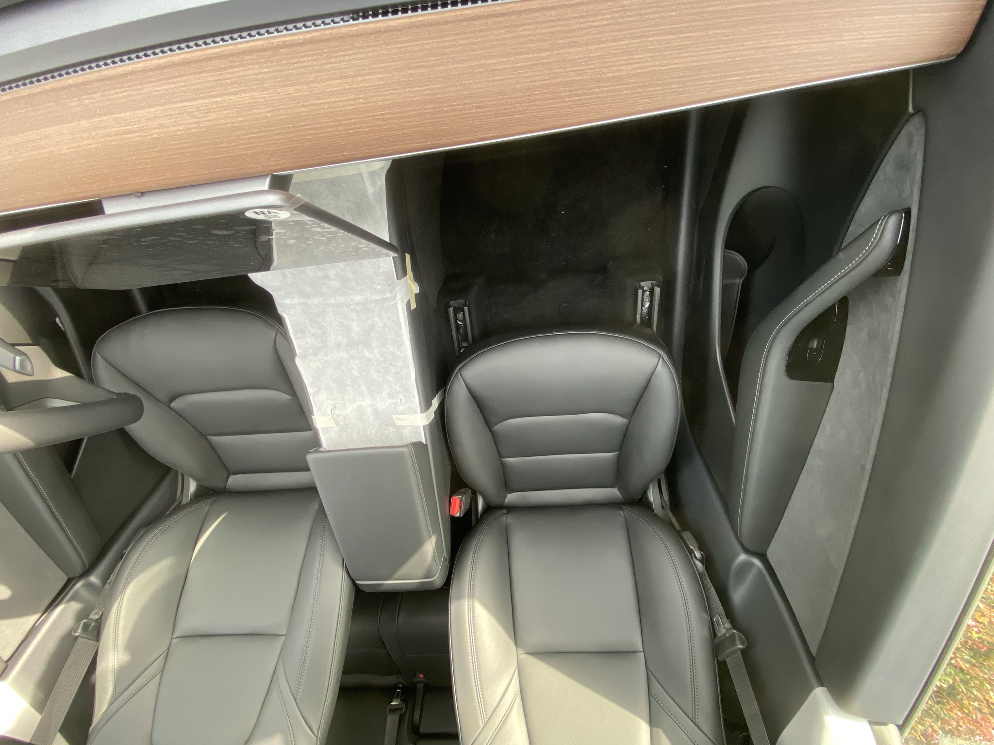 Tesla Model Y Front Seats Legroom Teslarati