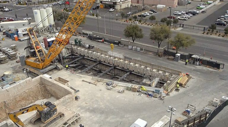 Elon Musk’s The Boring Co’s 2nd tunnel in Las Vegas is alive with activity