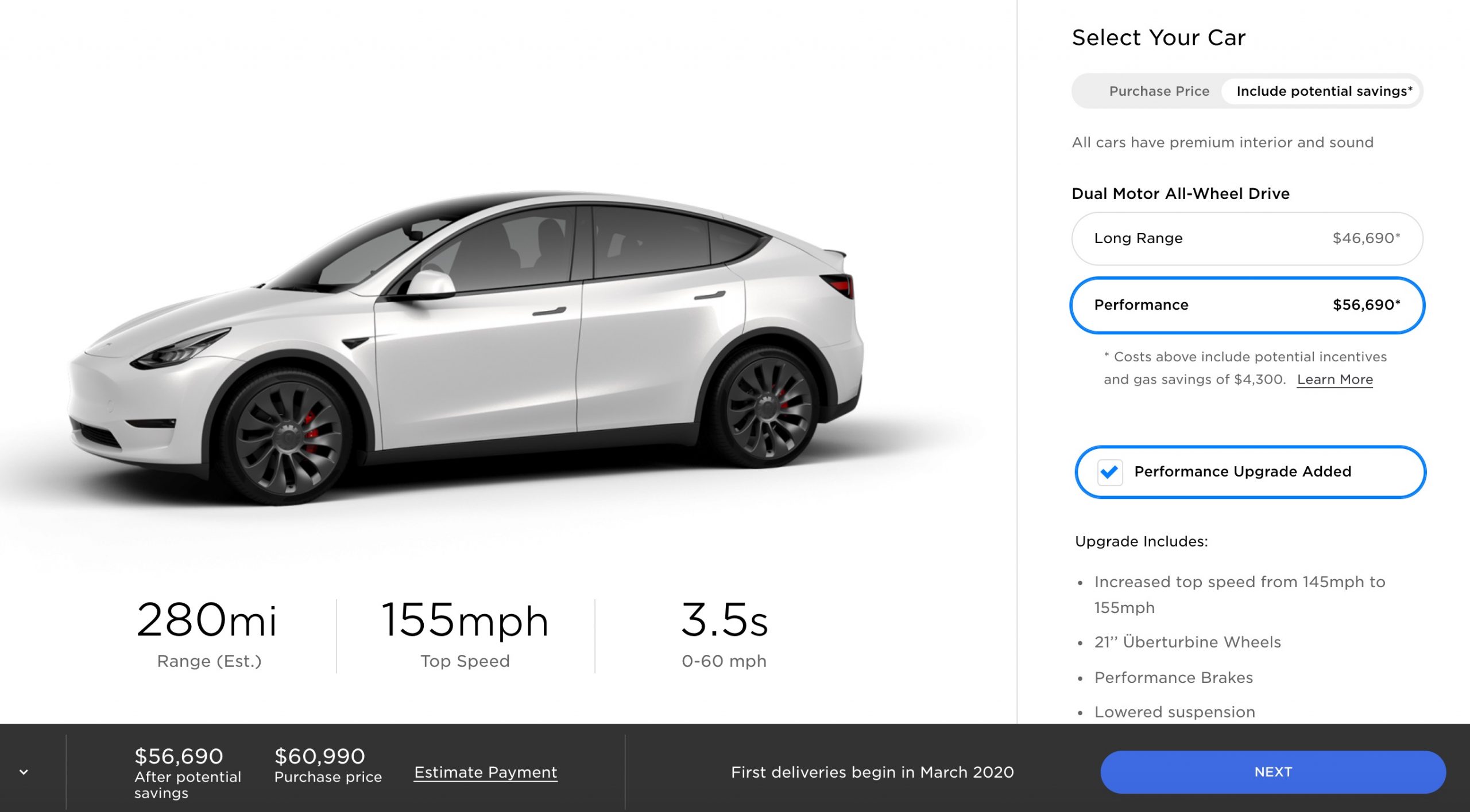 Tesla Model Y owner crushes advertised 0-60 mph time in real-world