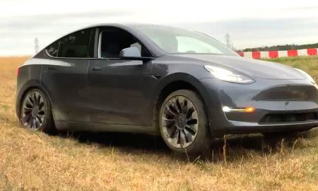 Hypnotic look at a Tesla Model Y getting a XPEL Paint Protection Film (PPF)  treatment