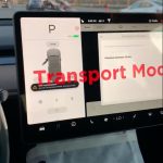 Tesla Model Y Transport Mode