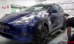 Tesla Model Y XPEL PPF treatment