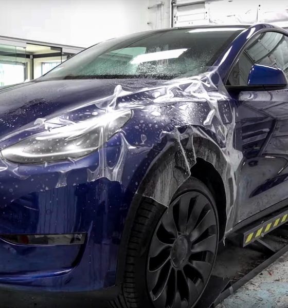 Tesla Model Y XPEL PPF treatment