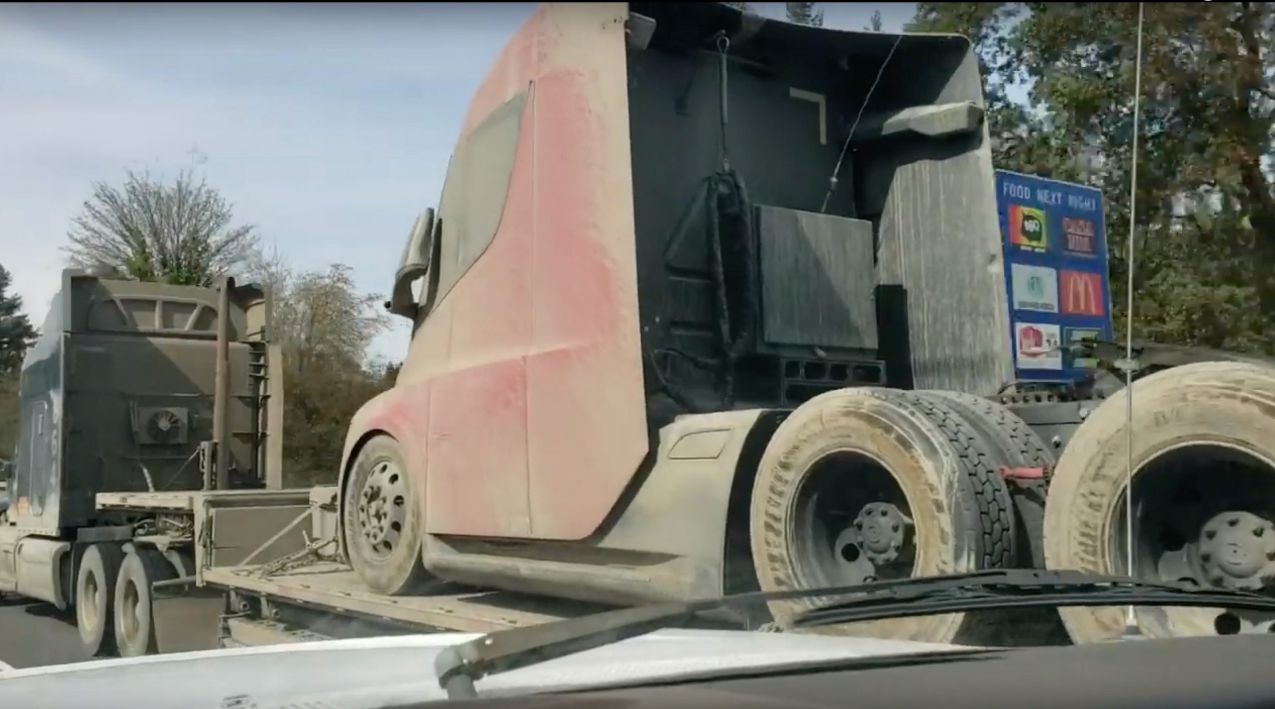 Tesla Semi Winter Testing