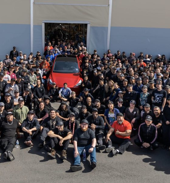 Tesla team red Model Y