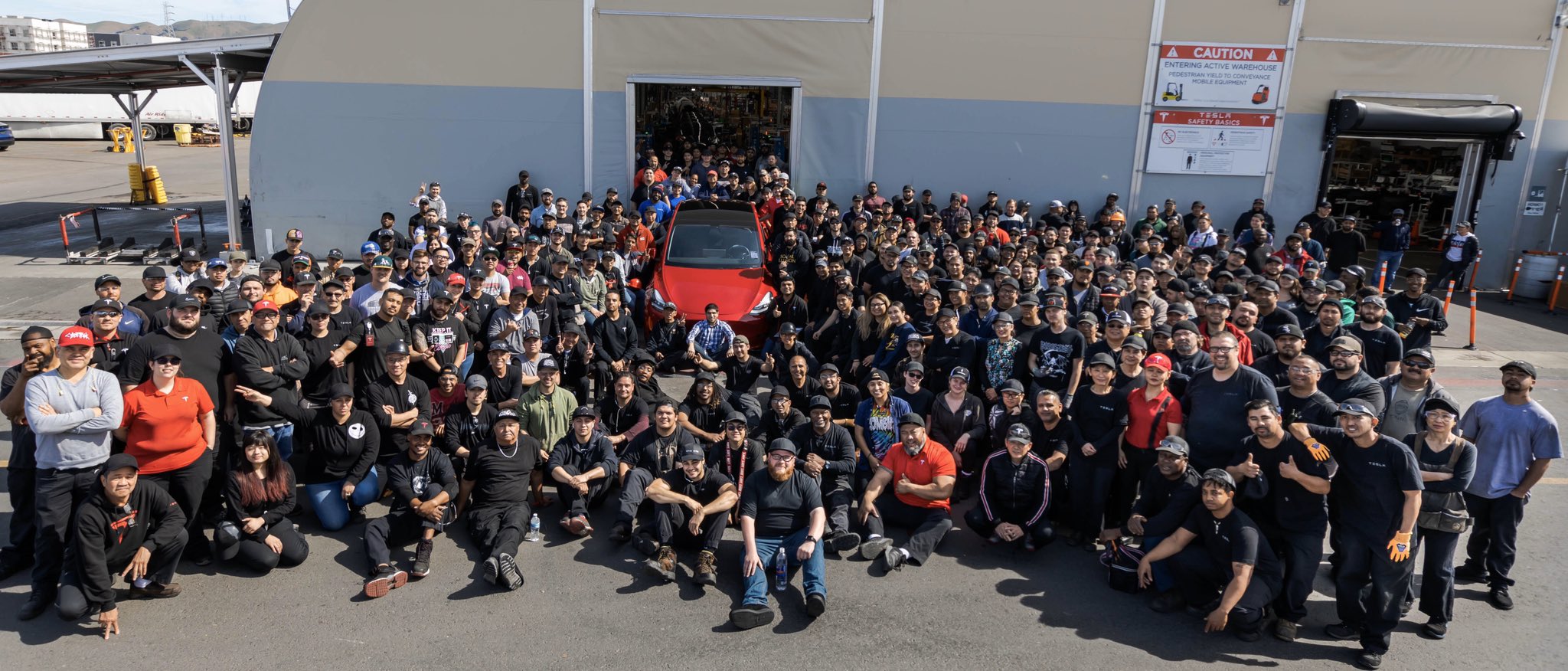 Tesla team red Model Y