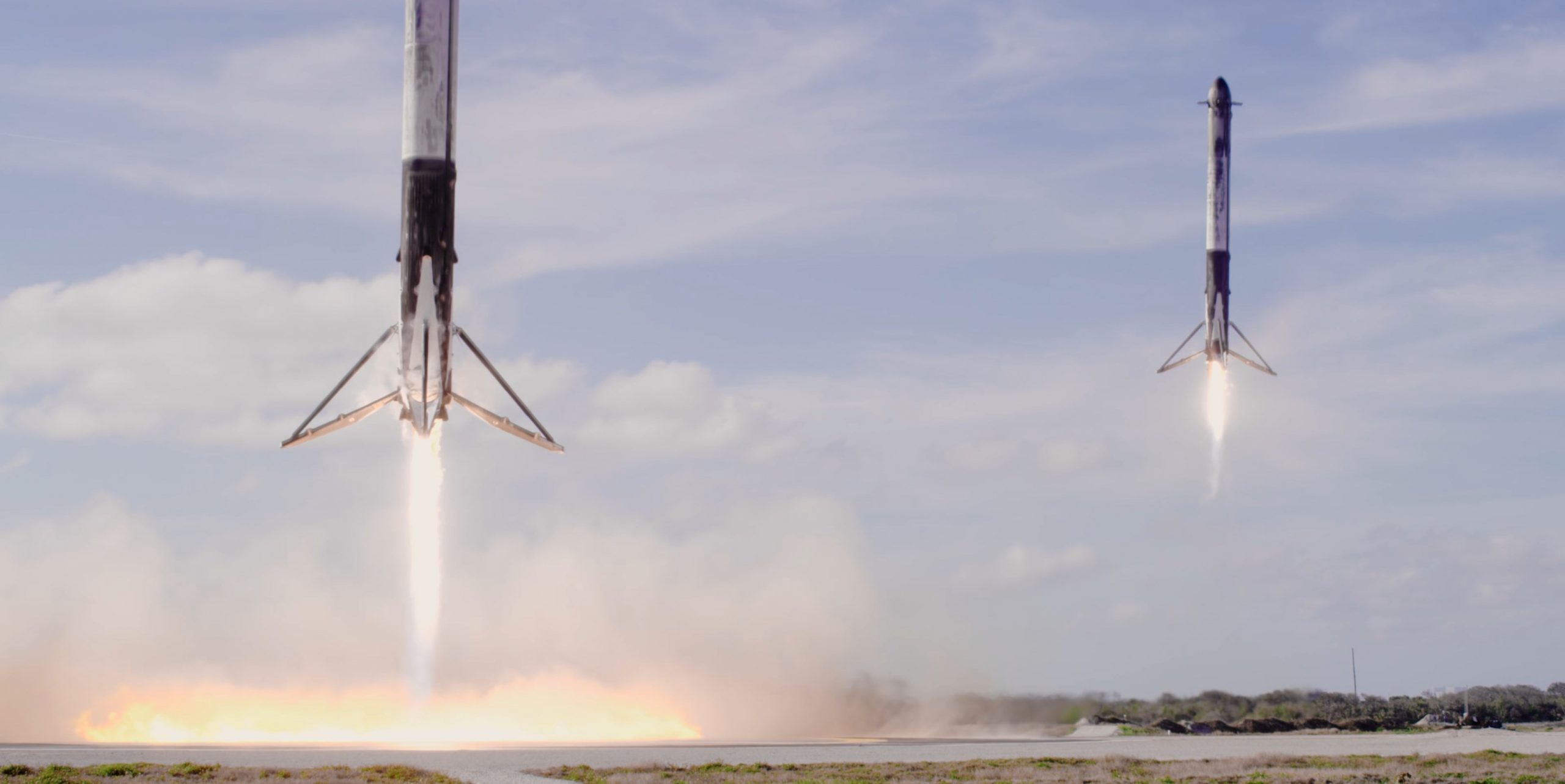 SpaceX celebrates historic rocket landings with new 4K footage