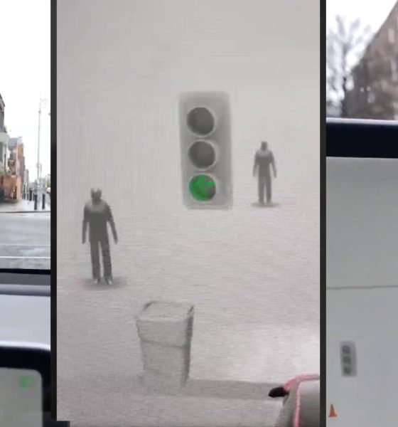 Tesla Full Self-Driving Visualization traffic turn signal via v10.2 2020.12.5