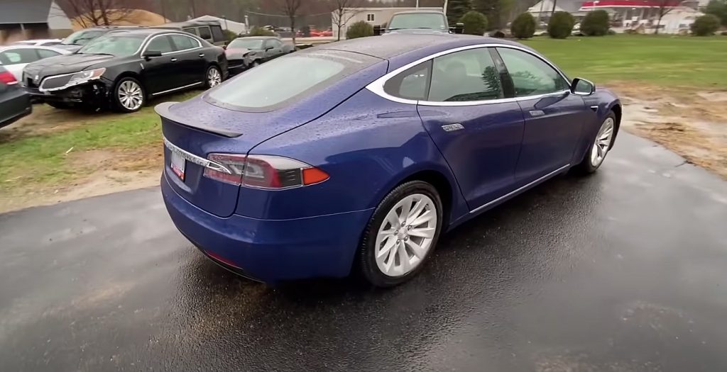 garen bagage Schiereiland Tesla owner converts Model S 75D to P100DL on the cheap with Rich Rebuilds