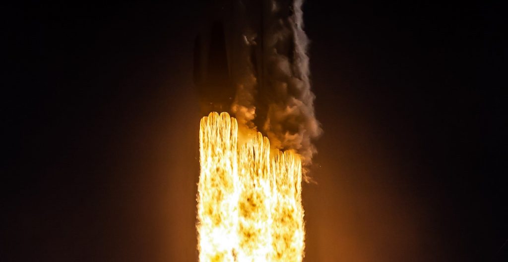 SpaceX's Falcon Heavy launches its first satellite into a rapidly changing  market | The Seattle Times