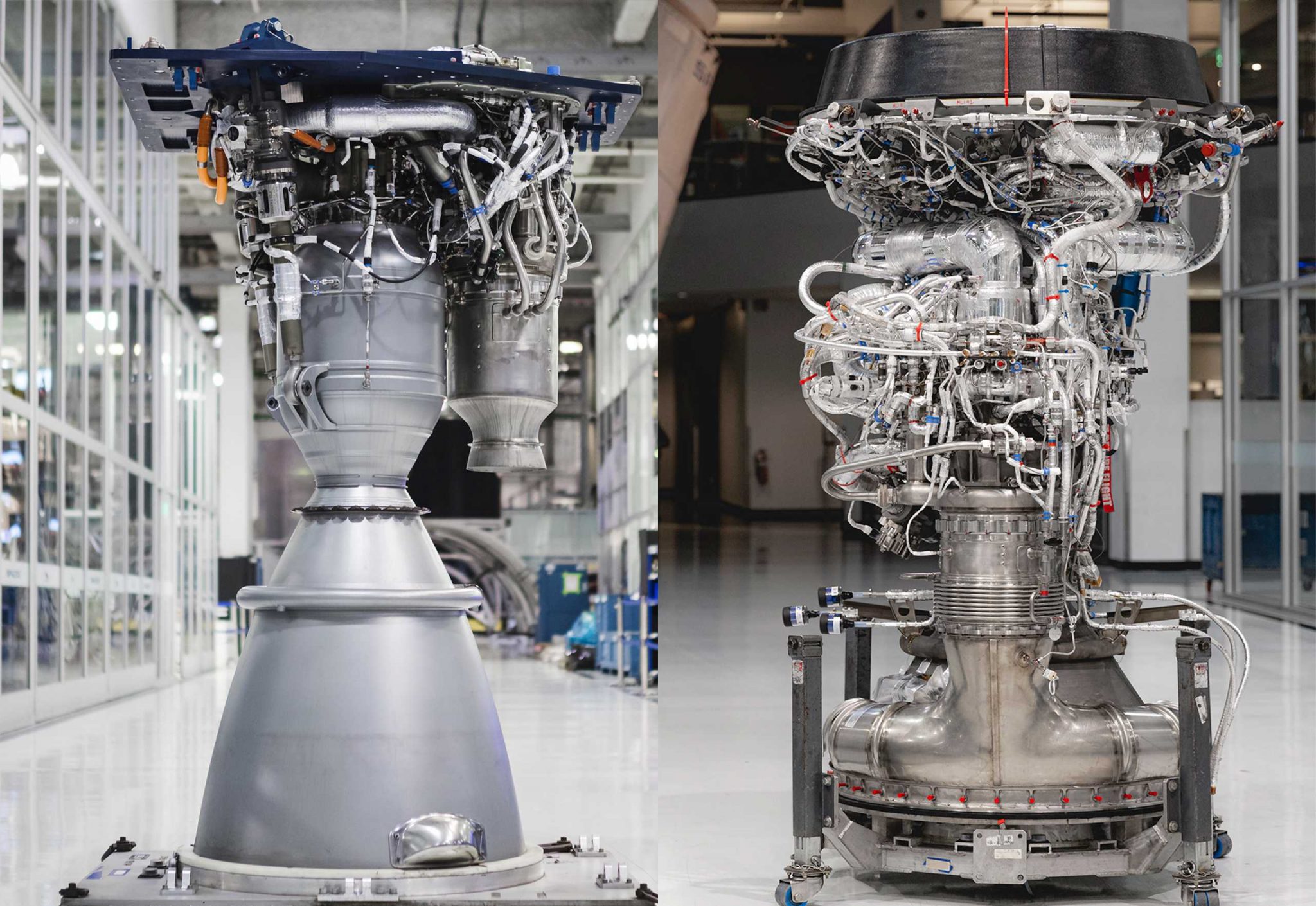 Merlin 1D vs MVac SpaceX rocket engine