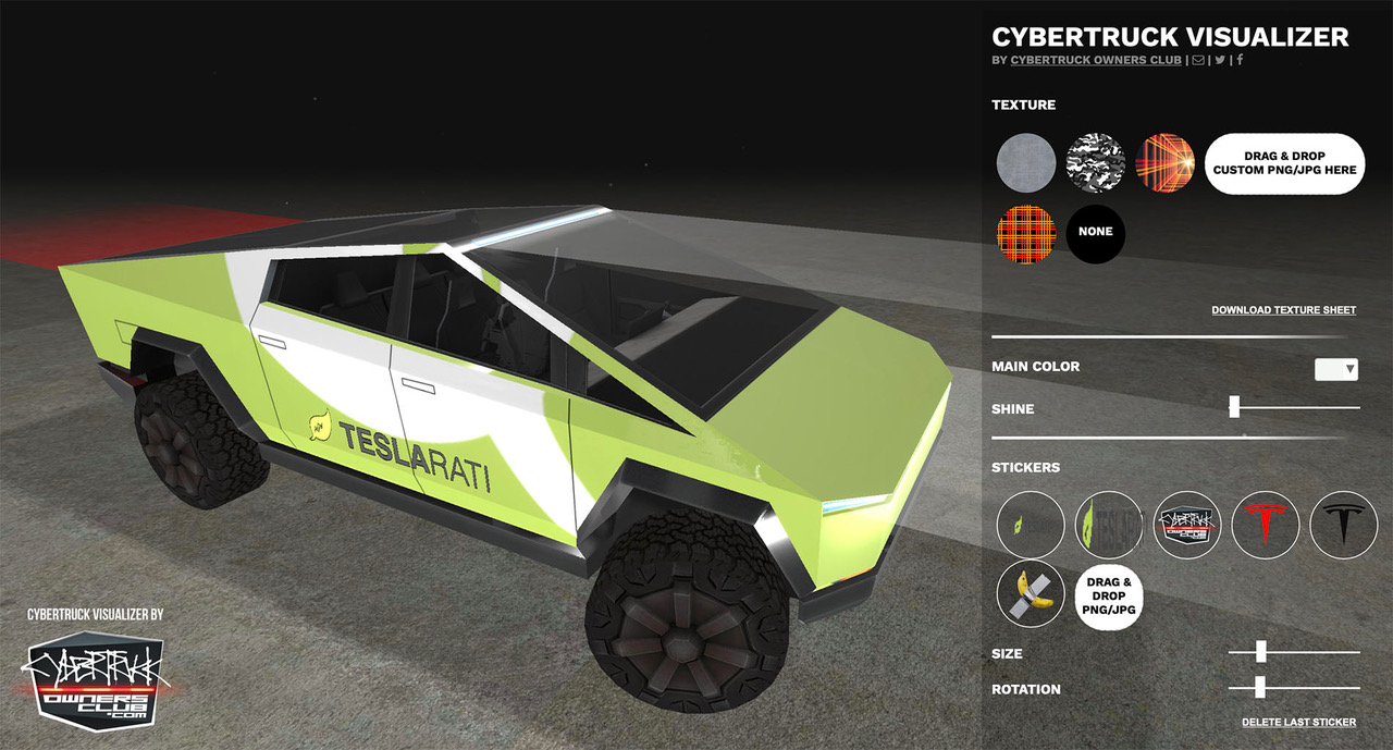 photo of Tesla Cybertruck have you feeling impatient? Design yours using this 3D Visualizer Tool image