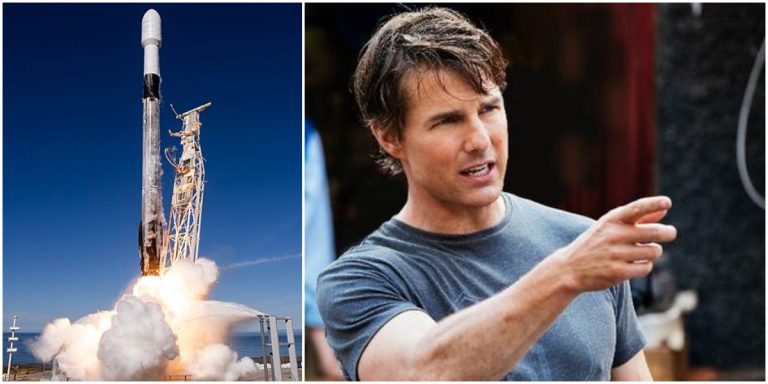 tom cruise living in space
