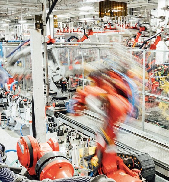 tesla fremont production
