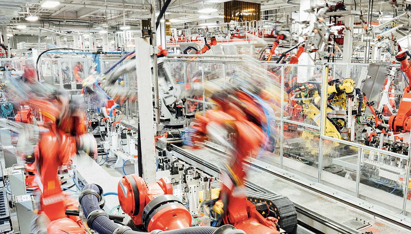 tesla fremont production