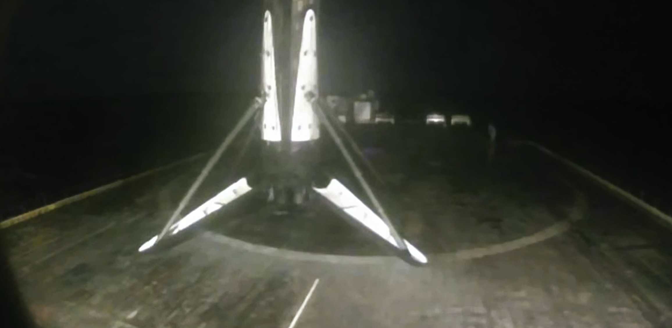 SpaceX debuts upgraded drone ship with record-breaking ...