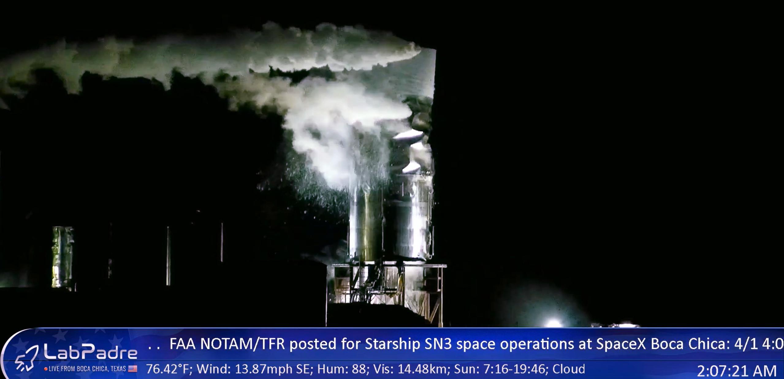 Starship SN3 LN2 cryo proof test 040320 (LabPadre) failure 2am 1 (c)