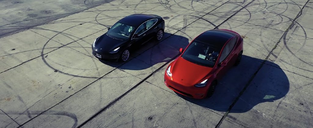 tesla model 3 model y