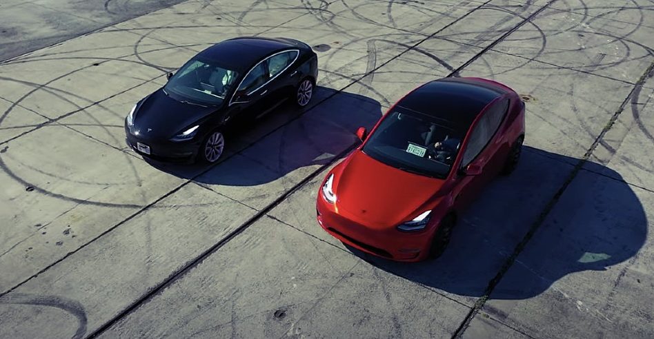 tesla model 3 model y