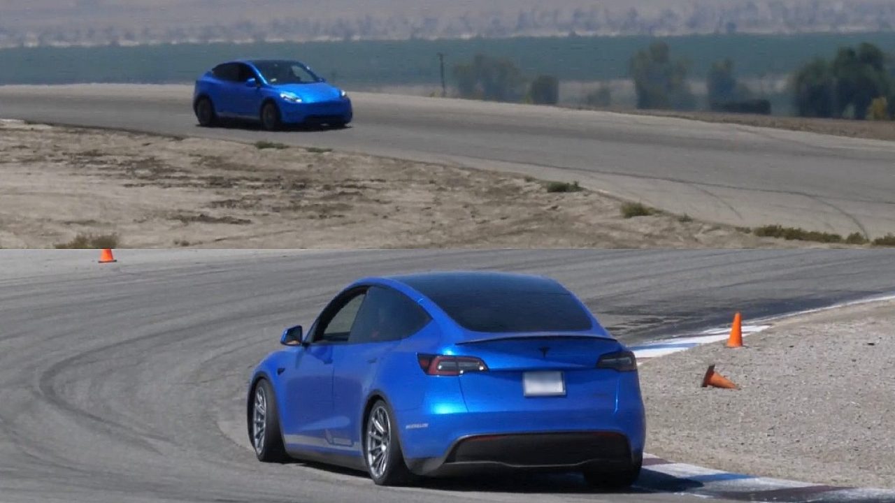 Tesla model y track mode hotsell
