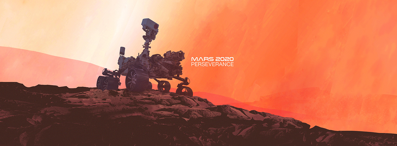 NASA Mars 2020 Perserverance Rover wide