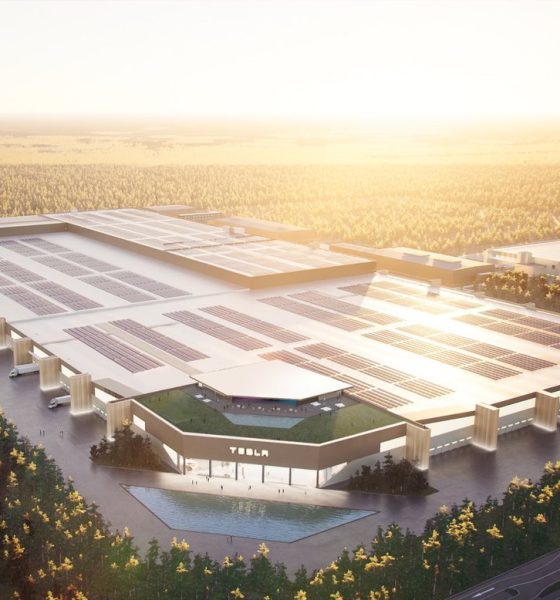Tesla Gigafactory Berlin render (Credit: Tesla)